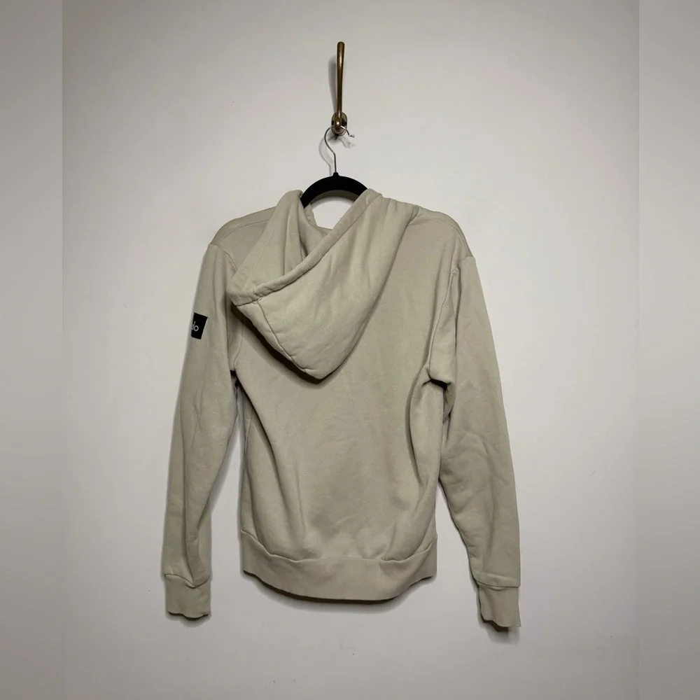 ALO Yoga Everyday Full Zip Hoodie in California Sand